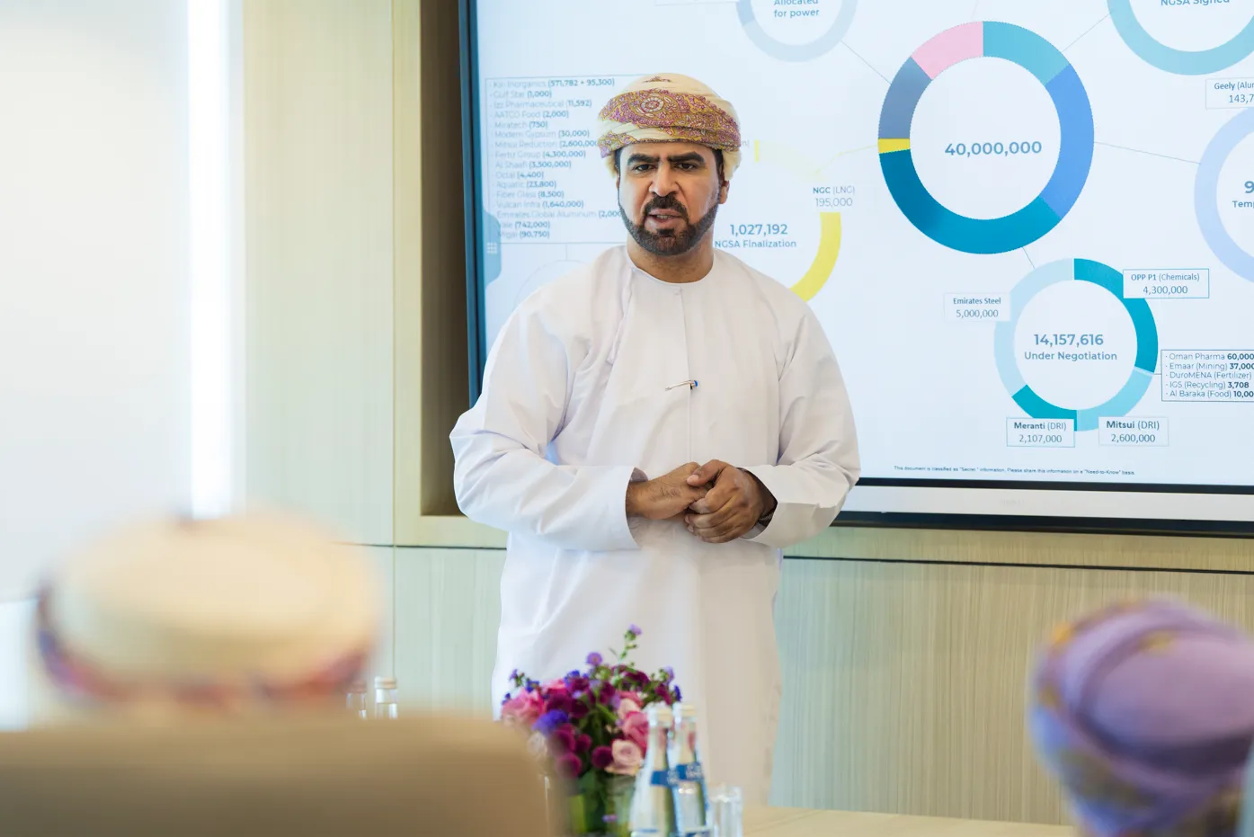 Integrated Gas Company (IGC) welcomed His Excellency Ghalib bin Said Al Maamari