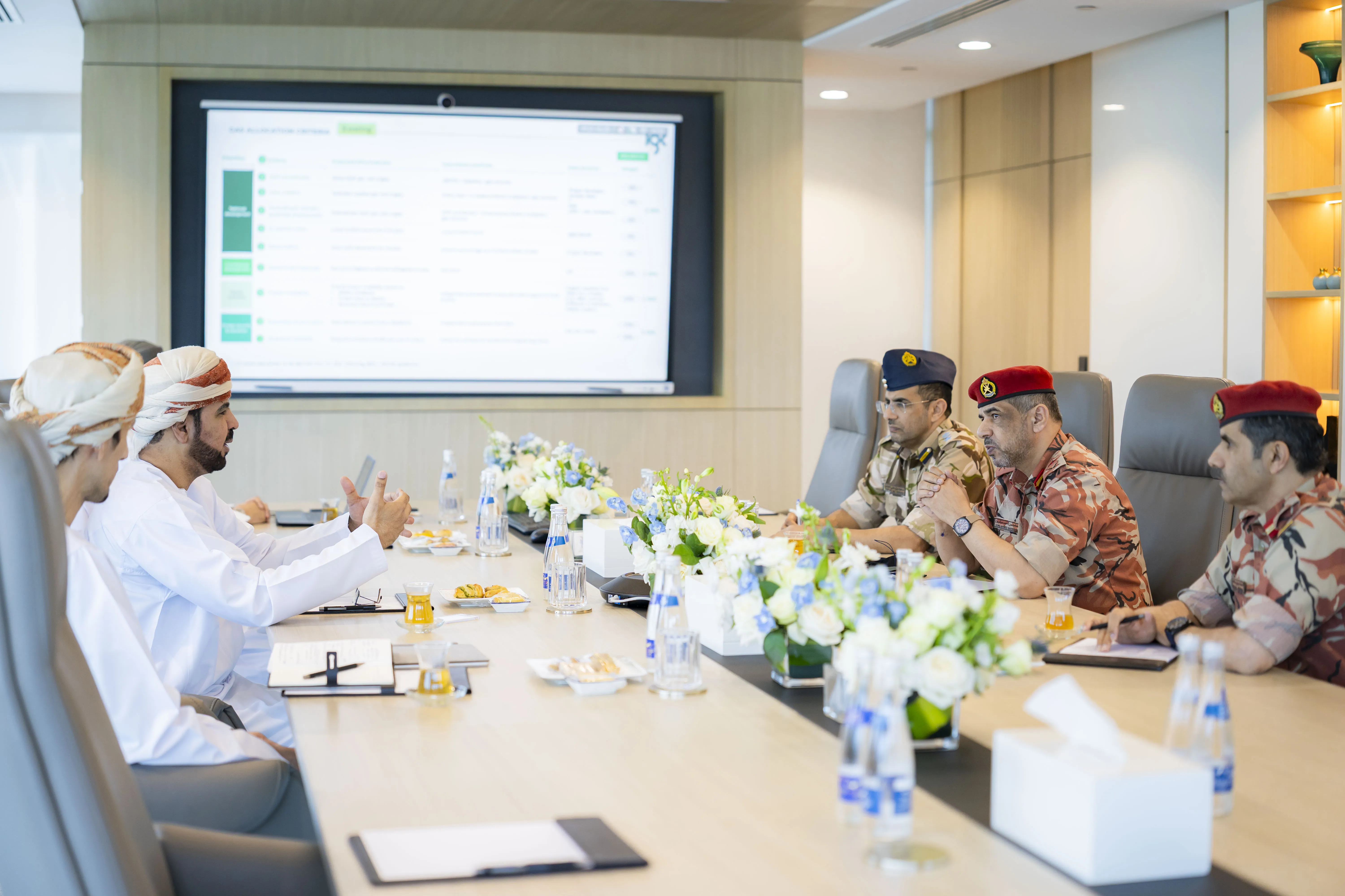 Integrated Gas Company (IGC) hosted Major General Hamid bin Ahmed Sakroon