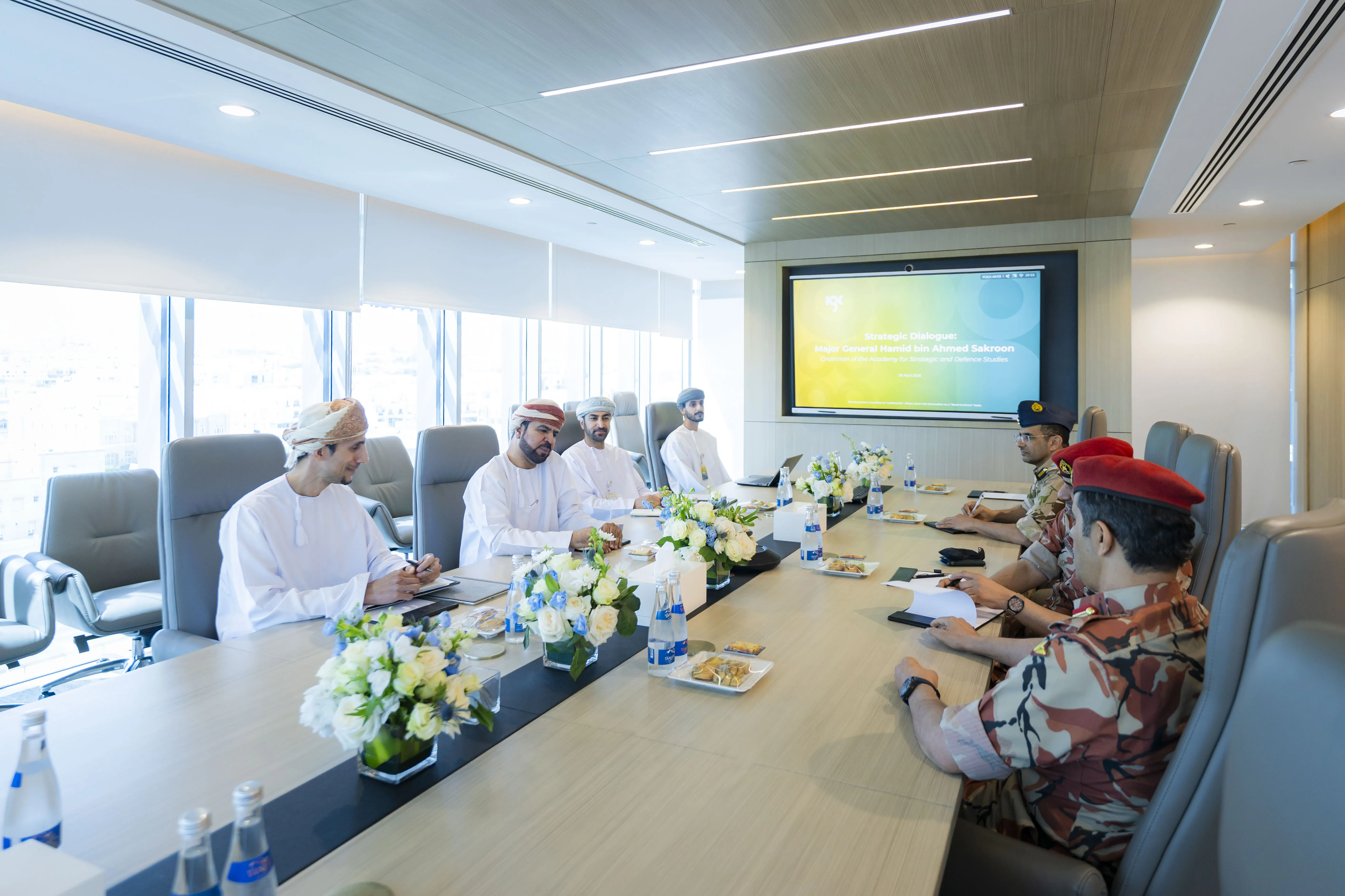 Integrated Gas Company (IGC) hosted Major General Hamid bin Ahmed Sakroon