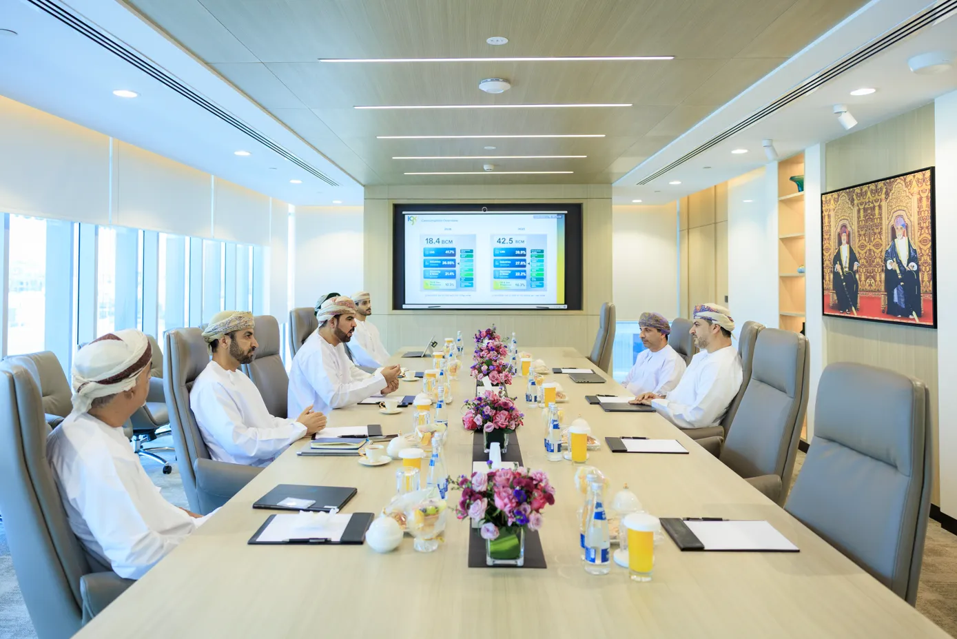 Integrated Gas Company (IGC) welcomed His Excellency Ghalib bin Said Al Maamari